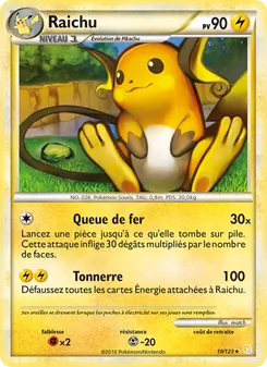 Raichu · visuel de référence