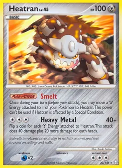 Heatran Lv.45 · visuel de référence