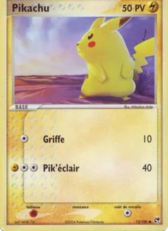 Pikachu · visuel de référence