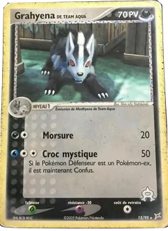 Grahyena de Team Aqua · visuel de référence
