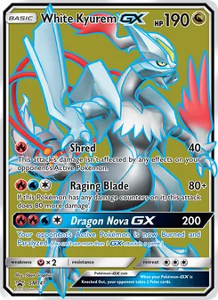 Visuel de référence · Kyurem Blanc GX