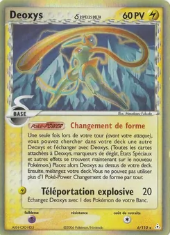 Deoxys δ Delta Species · visuel de référence