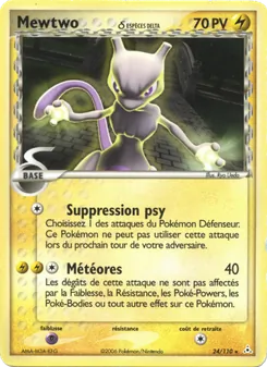 Mewtwo δ Delta Species · visuel de référence