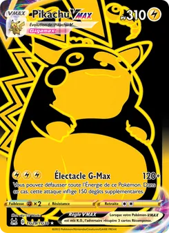 Pikachu VMAX · visuel de référence